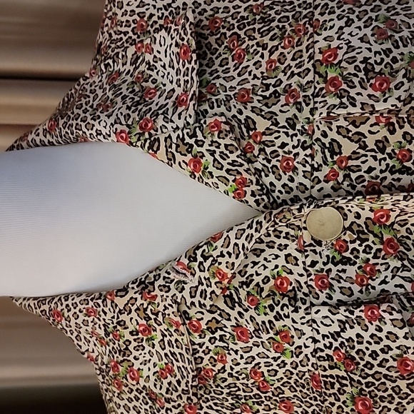 David Paul New York Button Up Jacket Petite Medium - Picture 2 of 7